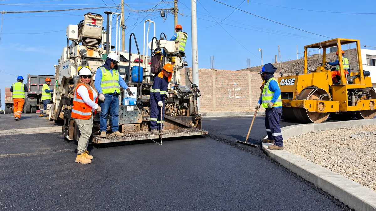 Obra INFRAESTRUCTURA VIAL: PISTAS Y VEREDAS